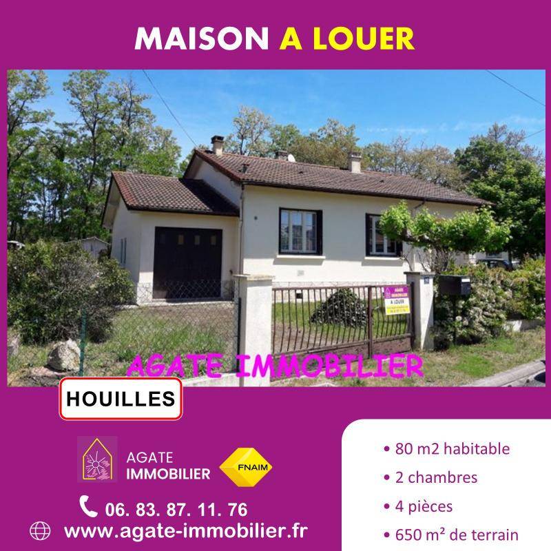 Image de l'annonce MAISON 4 PIECES A LOUER PROCHE CASTELJALOUX