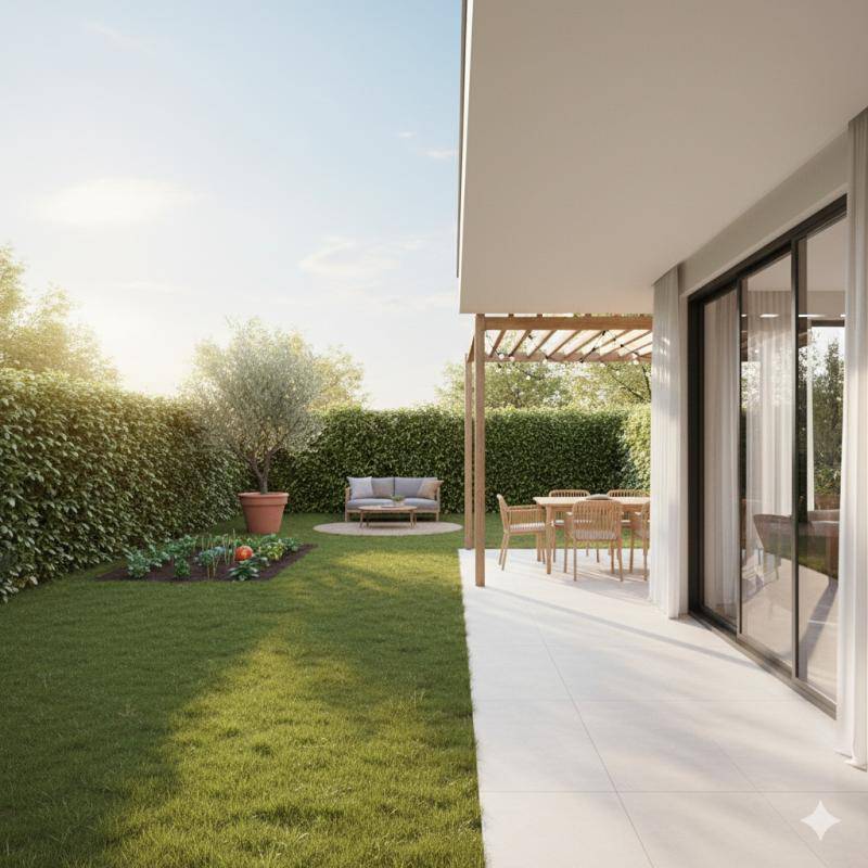 Image de l'annonce 4 pièces en rez de jardin –…