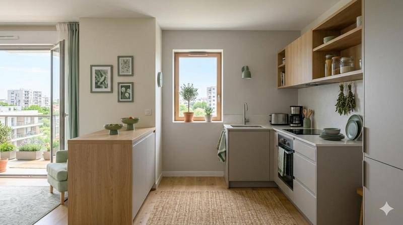 Image de l'annonce - T4 orienté SUD-OUEST avec BALCON PROCHE…