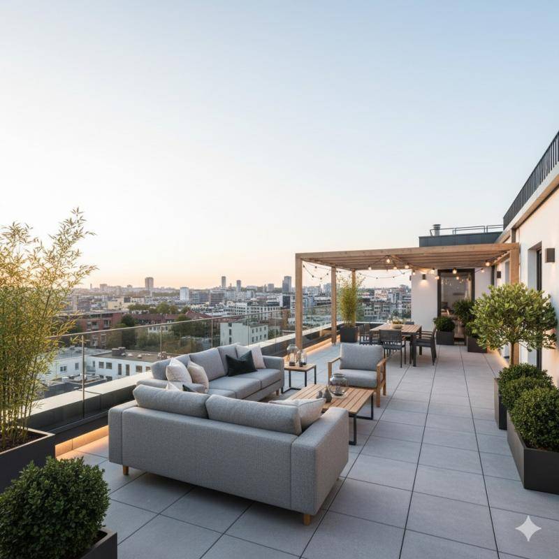 Image de l'annonce T4 Duplex dernier étage – Terrasse de…