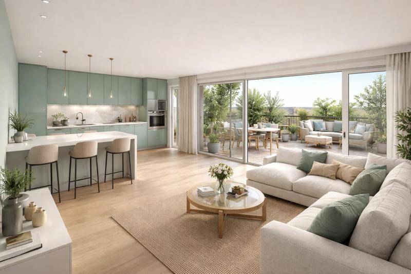 Image de l'annonce ** T4 en ATTIQUE avec GRANDE TERRASSE…