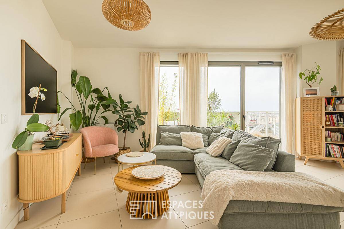 Image de l'annonce Appartement dernier étage avec vue panoramique sur…