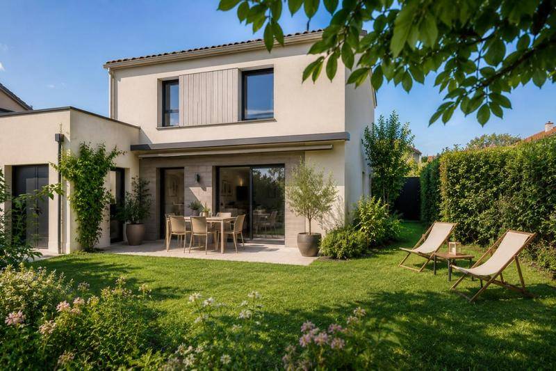 Image de l'annonce **** MAISON FAMILIALE GRAND JARDIN **** 4…