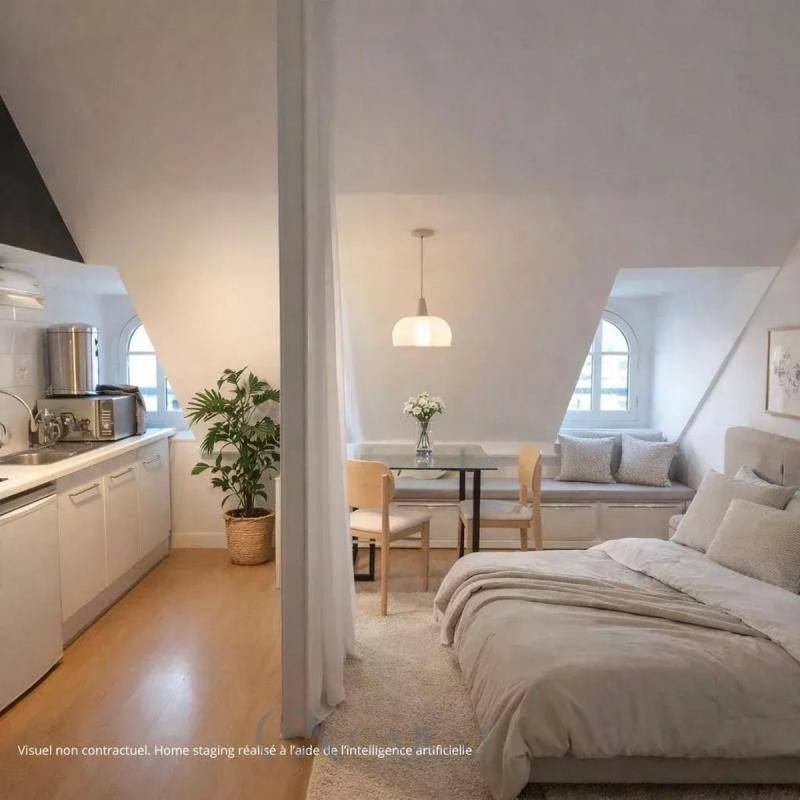 Image de l'annonce STUDIO EN DERNIER ETAGE - GRANDE ARMEE