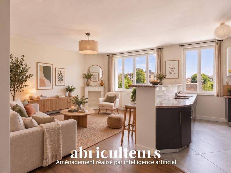 Image de l'annonce Bordeaux Saint-Genès T3 traversant de 73 m²…