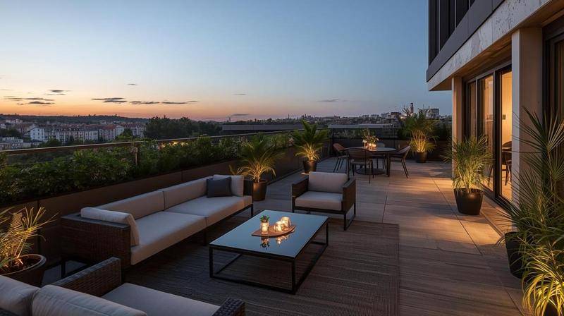 Image de l'annonce **SUPERBE 124M2 DE TERRASSE TRIPLE EXPOSITION -…
