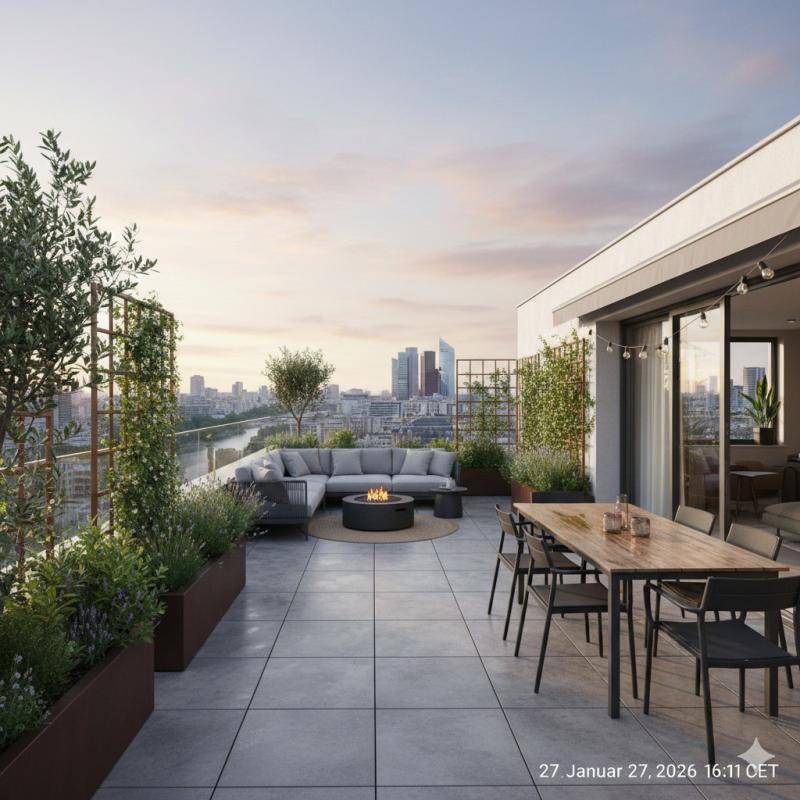 Image de l'annonce **TOIT TERRASSE - EXCEPTIONNEL APPARTEMENT FAMILIAL À…