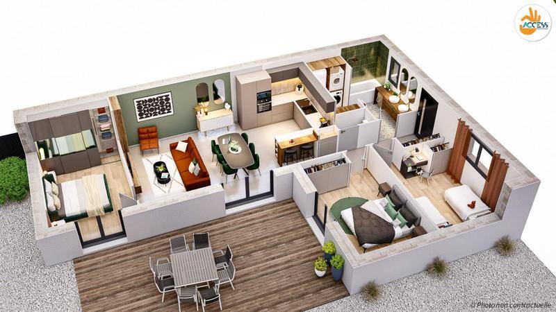 Image de l'annonce Maison 5 pièces 80 m2