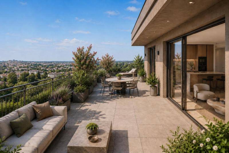 Image de l'annonce MAGNIFIQUE T4 AVEC TERRASSE AUX CHARTRONS