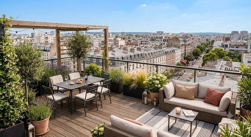 Image de l'annonce - T4 en DERNIER ETAGE orienté SUD-OUEST…
