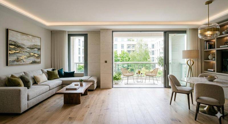 Image de l'annonce - T4 en ETAGE ELEVE avec BALCON,…