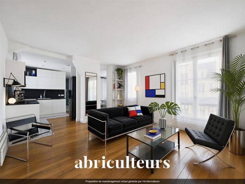 Image de l'annonce Bel appartement traversant de 68 m² au…