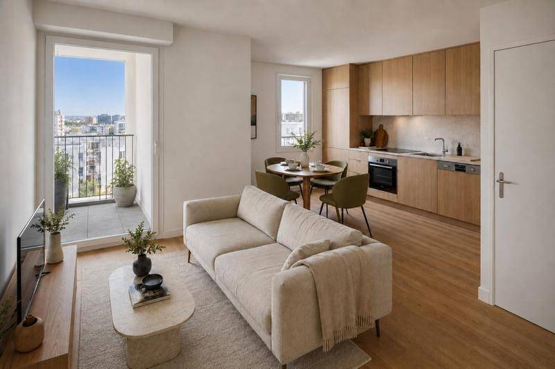 Image de l'annonce T2 AVEC BALCON + PARKING