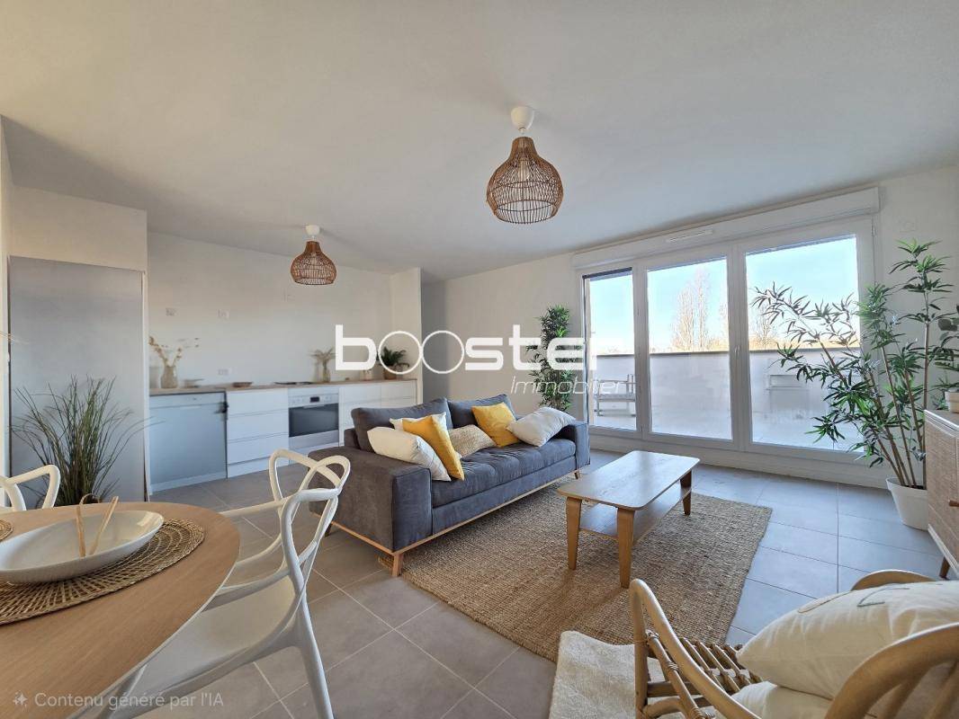 Image de l'annonce Quartier Montaudran - Dernier étage - T4…