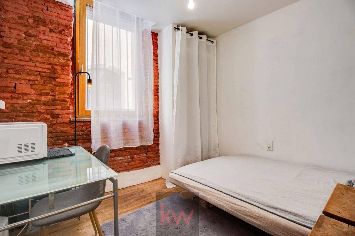Image de l'annonce Studio 15 m2 Rue Pargaminières avec double…