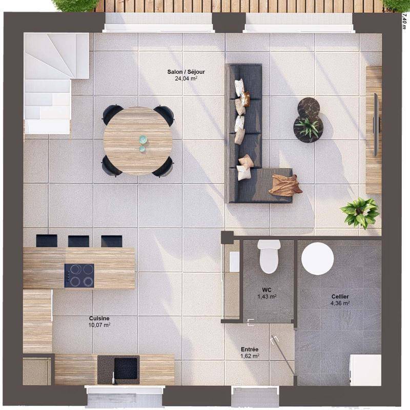 Image de l'annonce Maison 5 pièces 81 m2