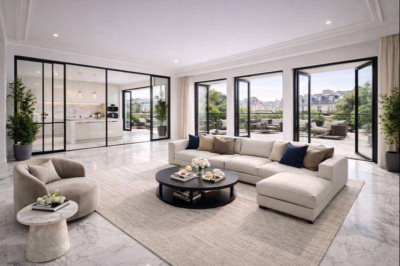 Image de l'annonce EXCEPTIONNEL DUPLEX 5 PIÈCES en ÉTAGE ÉLEVÉ…