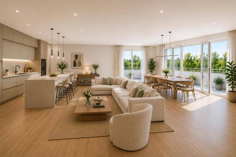 Image de l'annonce Magnifique maison sur les toits 4 pièces…
