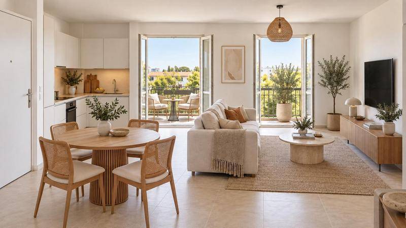 Image de l'annonce MAGNIFIQUE T2 AVEC BALCON