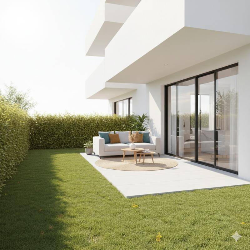 Image de l'annonce 3 pièces Sud-Est avec terrasse & jardin…