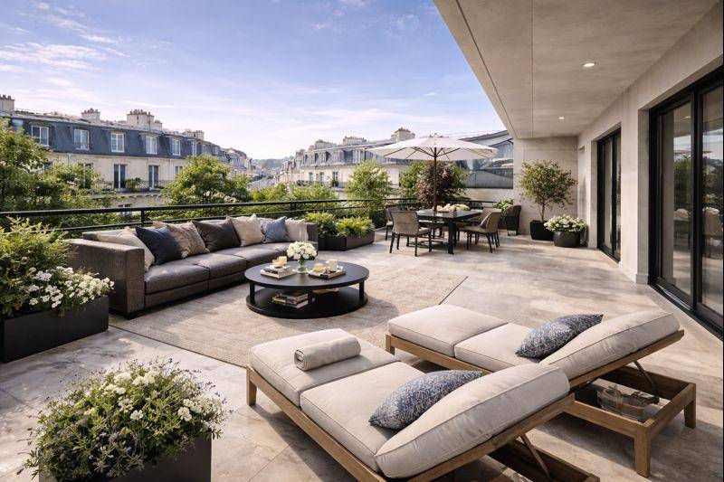 Image de l'annonce PENTHOUSE FAMILIAL en DERNIER ÉTAGE avec TRIPLE…