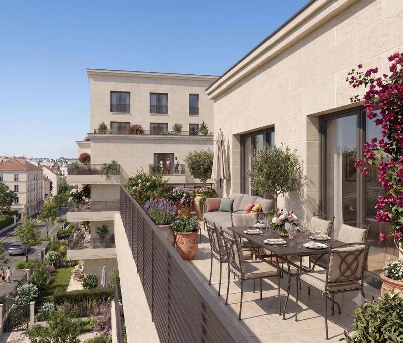 Image de l'annonce DERNIER ÉTAGE 4 PIÈCES AVEC GRANDE TERRASSE…