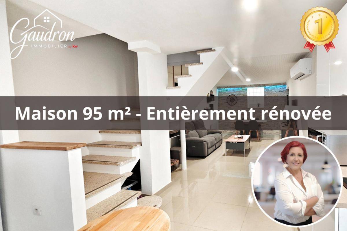 Image de l'annonce ESTAGEL - Maison rénovée 95m² – 3…