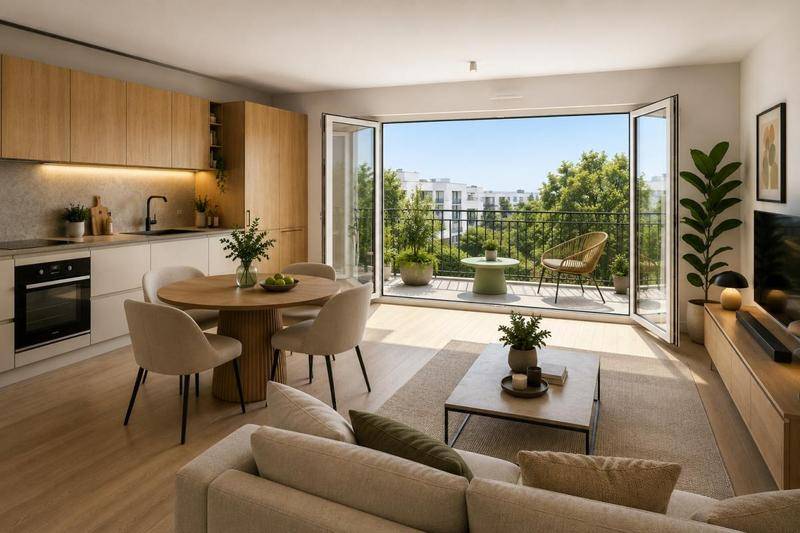Image de l'annonce T3 VAULX EN VELIN 60m² - TERRASSE…