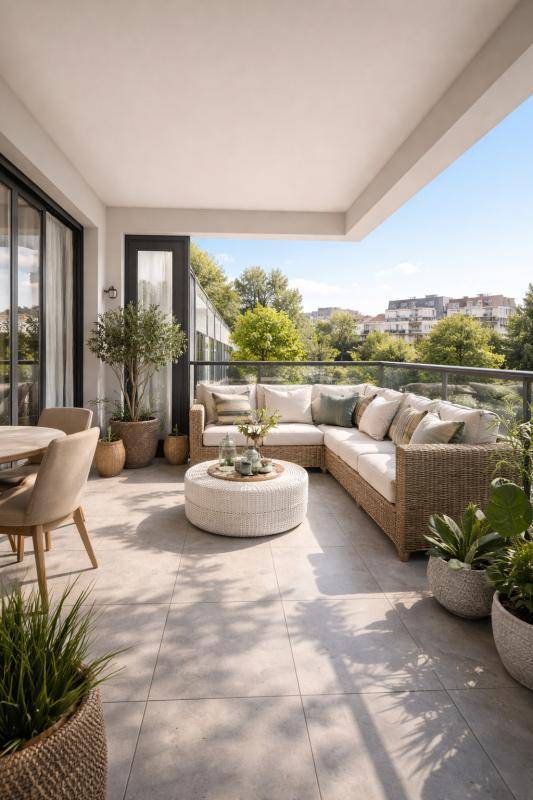 Image de l'annonce 4 PIECES LUMINEUX EN ETAGE AVEC BALCON