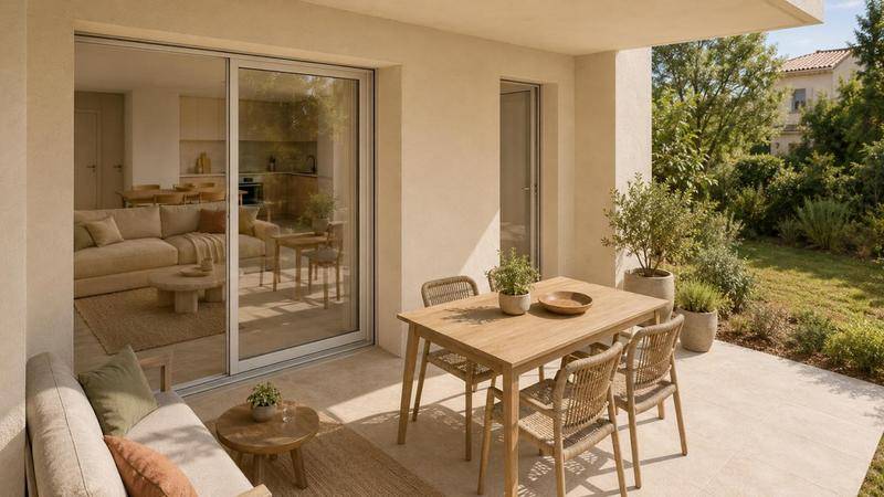 Image de l'annonce CAPBRETON – ÉLÉGANT T3 AVEC TERRASSE +…