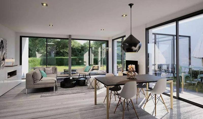 Image de l'annonce MAGNIFIQUE 4 PIECES LUMINEUX AVEC JARDIN