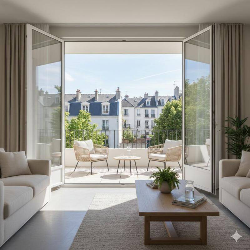 Image de l'annonce **RARE: 4 PIÈCES DERNIER ÉTAGE AVEC TERRASSE**