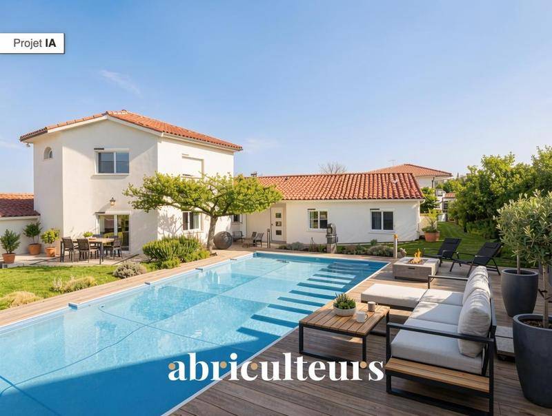 Image de l'annonce Maison contemporaine avec piscine – 194 m²…