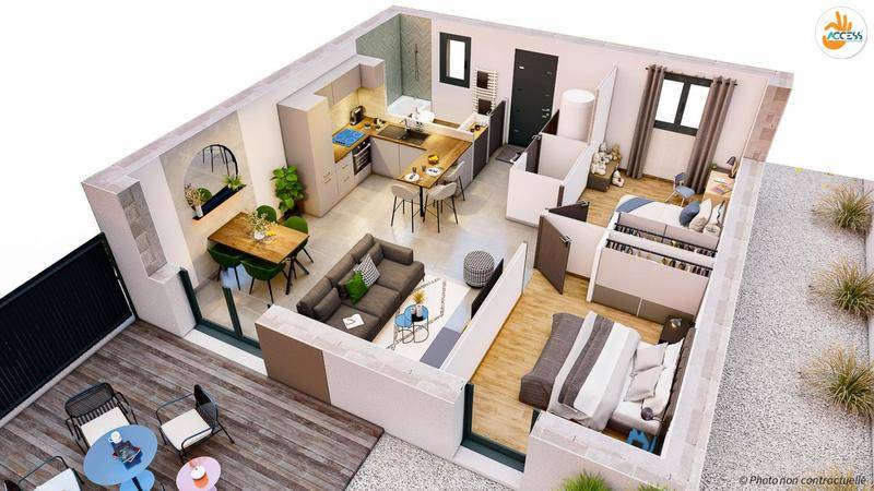 Image de l'annonce Maison 4 pièces 51 m2