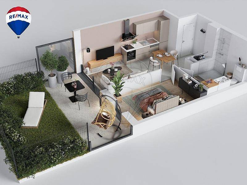 Image de l'annonce Appartement 1 chambre(s) à vendre