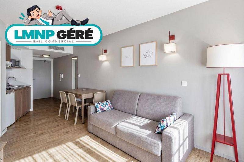 Image de l'annonce Studio en résidence affaires – LMNP 100…