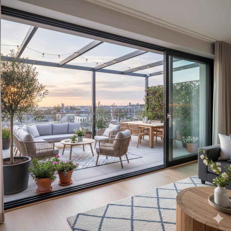 Image de l'annonce EXCEPTIONNEL – DERNIER ÉTAGE AVEC TERRASSE XXL…