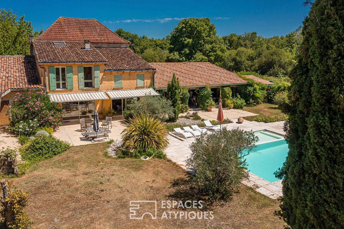 Image de l'annonce Maison de maître dans son écrin de…