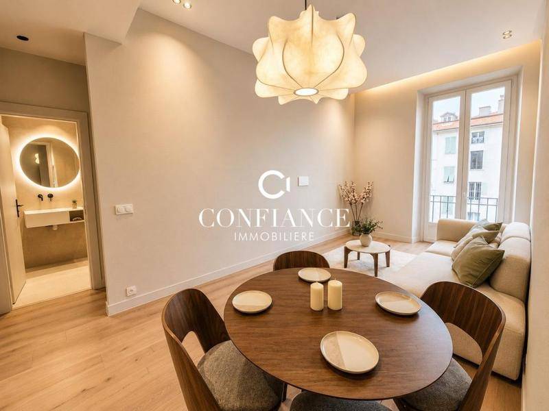 Image de l'annonce RUE DEFLY NICE 3P RENOVE AVEC BALCON