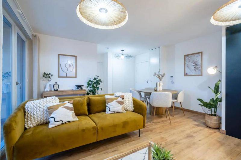 Image de l'annonce 3 pièces avec deux terrasses et stationnements…