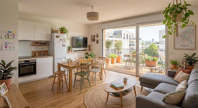Image de l'annonce 4 PIECES, BALCON, PARKING