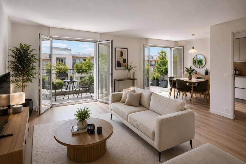 Image de l'annonce Superbe 3 pièces avec deux magnifiques balcons…