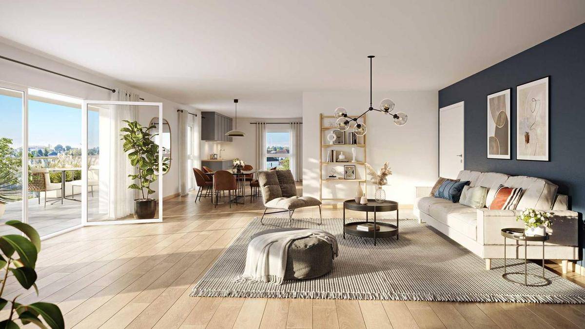 Image de l'annonce Eco quartier Flaubert_T4 NEUF - Balcon -…