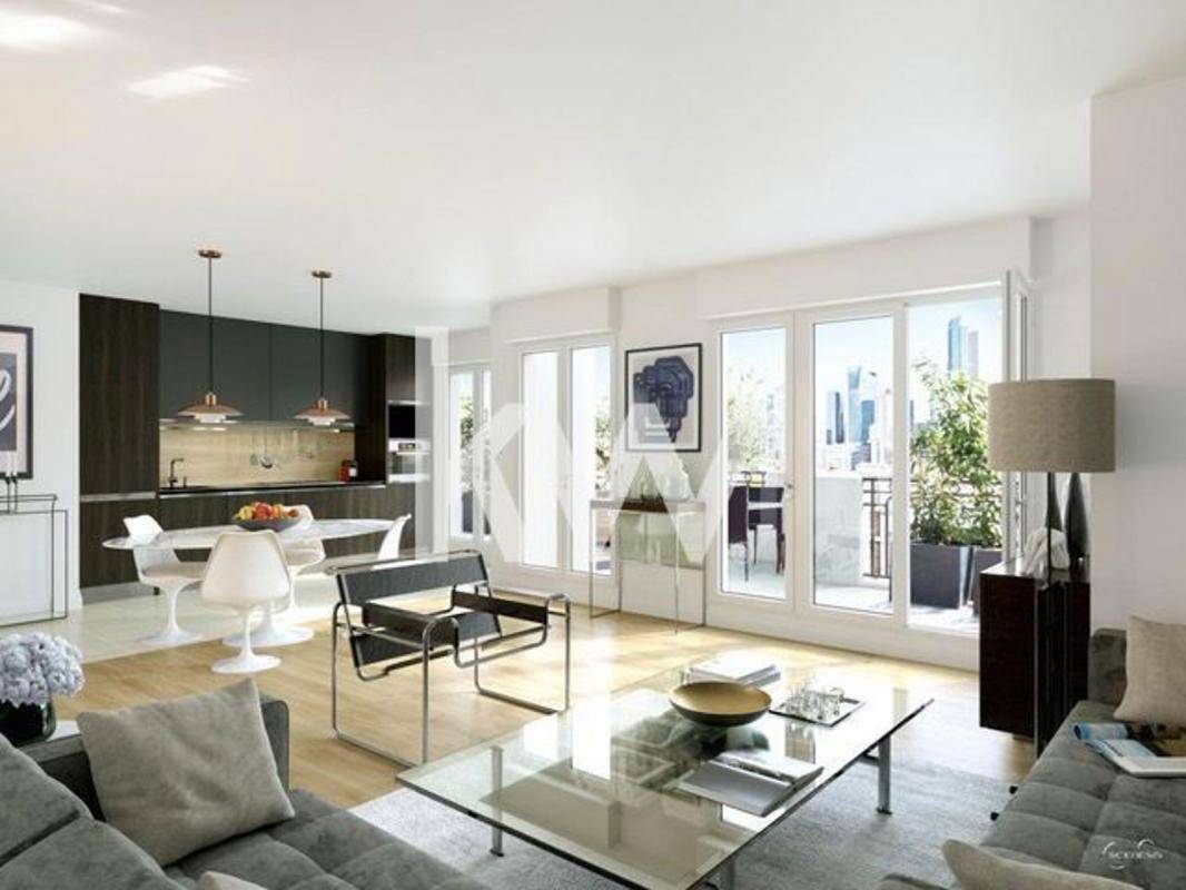 Image de l'annonce Boulogne-Billancourt : appartement F3 (57 m²) à…