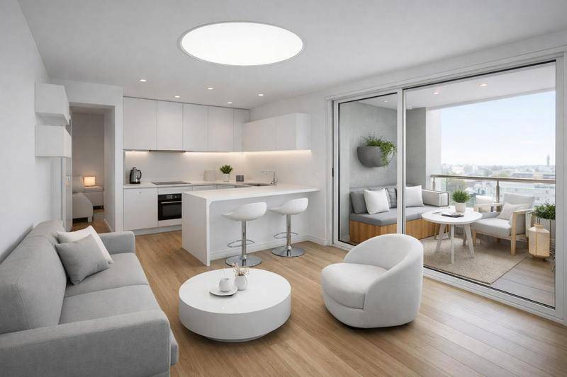 Image de l'annonce **2 PIECES avec loggia + FRAIS DE…