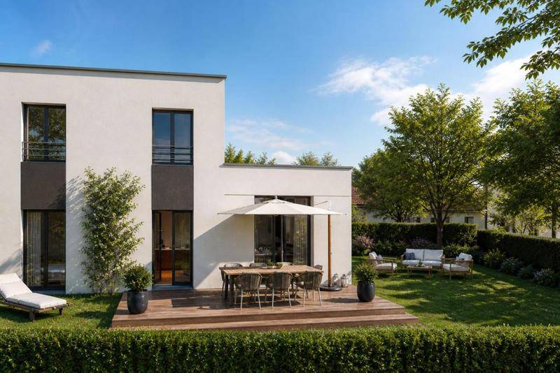 Image de l'annonce MAISON 5 PIECES ENTIEREMENT NEUVE AVEC JARDIN