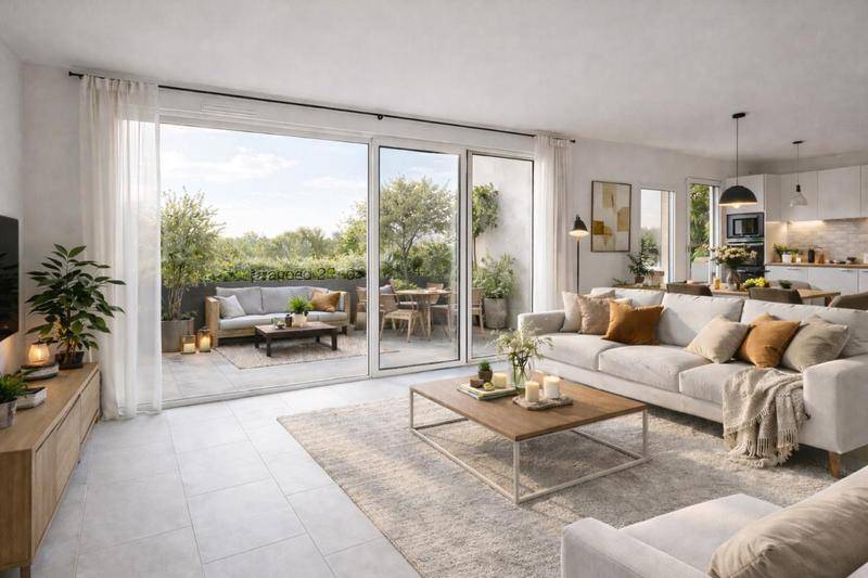 Image de l'annonce Magnifique 4 PIECES avec DOUBLE TERRASSE et…