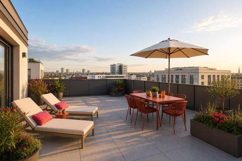 Image de l'annonce - T5 en DERNIER ETAGE avec GRANDE…