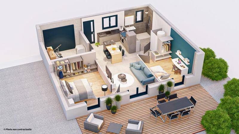 Image de l'annonce Maison 4 pièces 52 m2