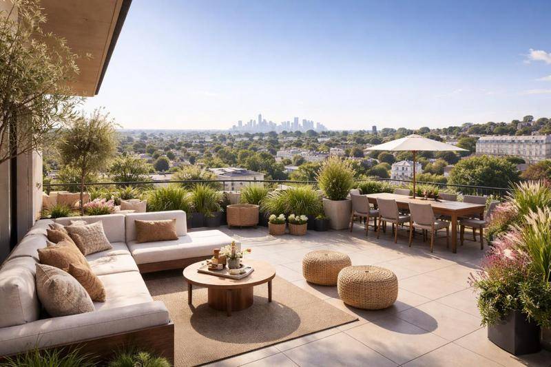 Image de l'annonce 5 PIECES AU DERNIER ETAGE AVEC TERRASSE…